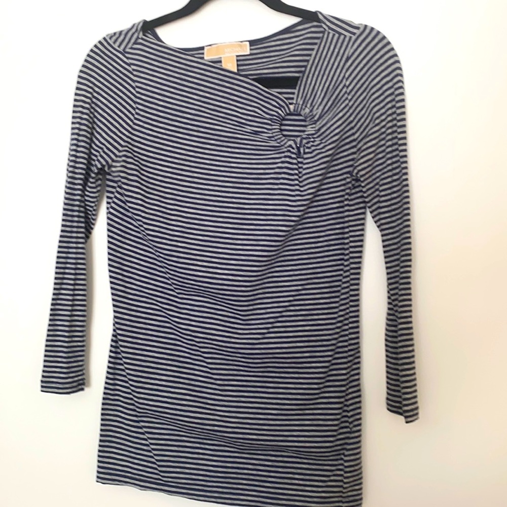 Michael Kors Long Sleeved Keyhole Top, Size XS